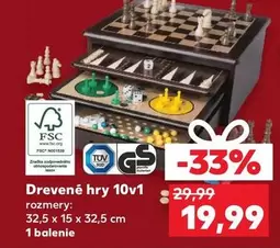 Drevené hry 10v1