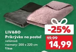Prikrývka na posteľ