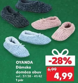 Dámska domáca obuv