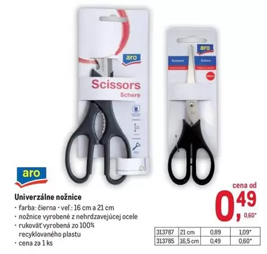 Univerzálne nožnice