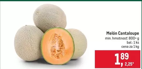 Melón Cantaloupe