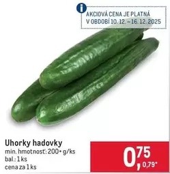 Uhorky hadovky