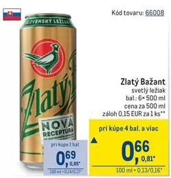 Nova - Zlatý Bažant