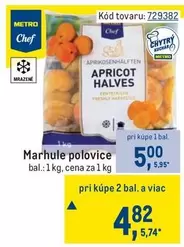 Marhule polovice