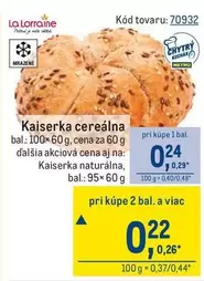 Kaiserka cereálna