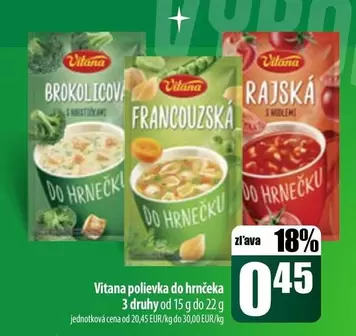 polievka do hrnčeka