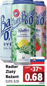 Radler Zlatý Bažant