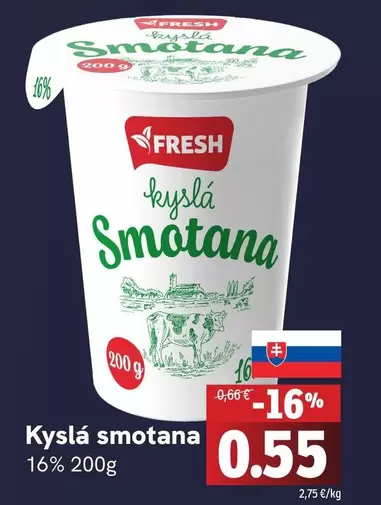 Kyslá smotana