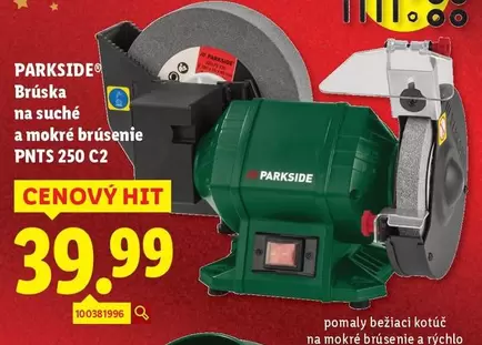 Brúska na suché a mokré brúsenie PNTS 250 C2