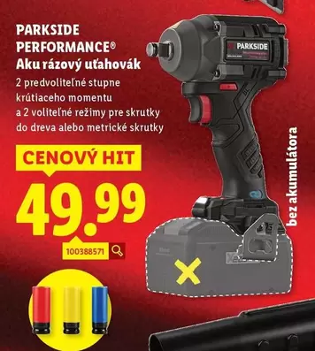 PERFORMANCE Aku rázový uťahovák