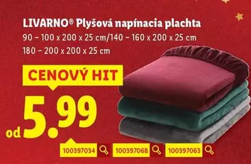 Plyšová napínacia plachta