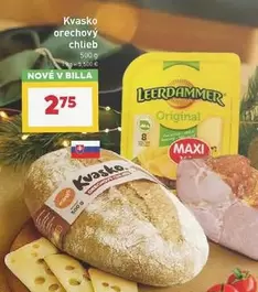 Kvasko orechový chlieb