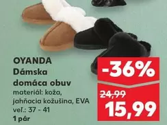 Dámska domáca obuv