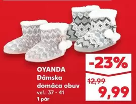 Dámska domáca obuv