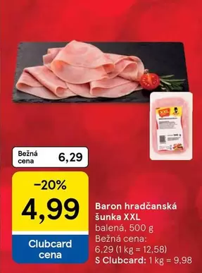 hradčanská šunka XXL