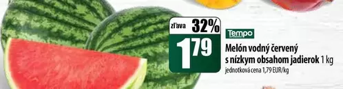 Melón vodný červený