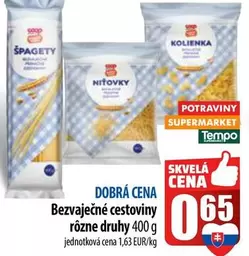 Bezvaječné cestoviny