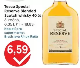 Special Reserve Blended Scotch whisky 40%