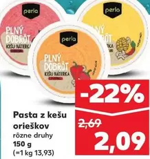 Pasta z kešu orieškov