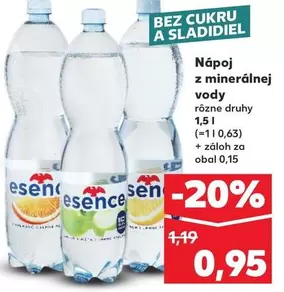 Nápoj z minerálnej vody