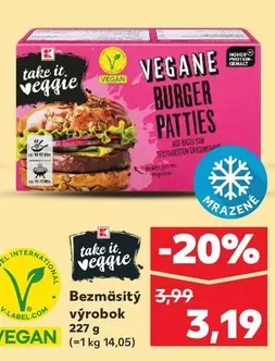 Bezmäsitý výrobok