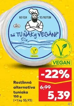 Rastlinná alternatíva tuniaka