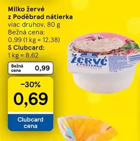 žervé z Poděbrad nátierka