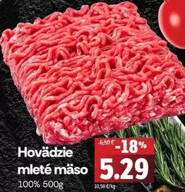 Hovädzie mleté mäso