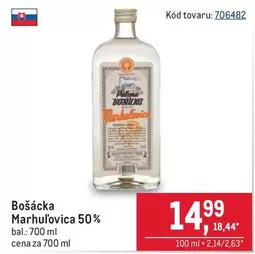 Bosch - Marhuľovica 50%