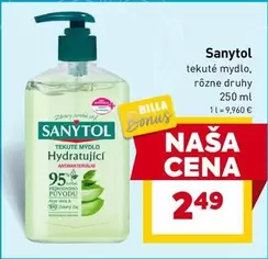 tekuté mydlo, rôzne druhy