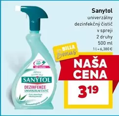 univerzálny dezinfekčný čistič