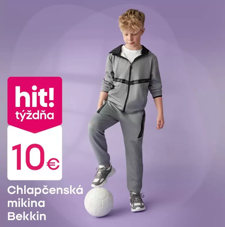 Chlapčenská mikina Bekkin