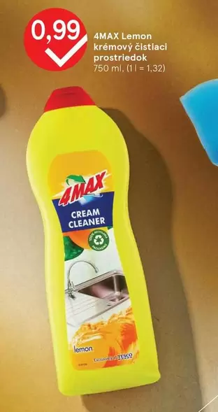 Lemon krémový čistiaci prostriedok