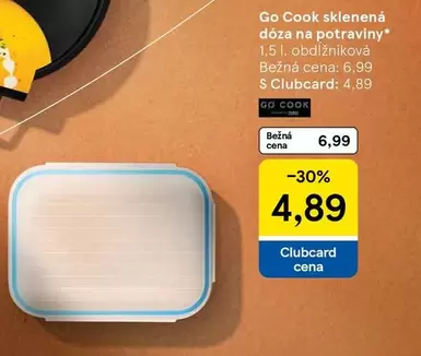 sklenená dóza na potraviny