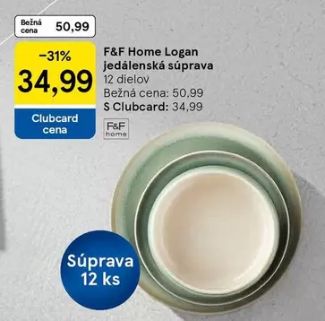 Logan jedálenská súprava