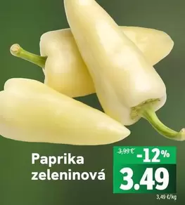 Paprika zeleninová
