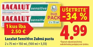 Sensitive Zubná pasta