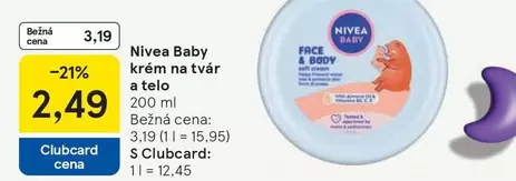 Nivea - krém na tvár a telo