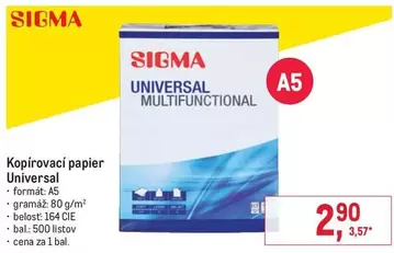 Sigma - Kopírovací papier Universal