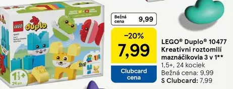 Lego - Duplo 10477 Kreatívni roztomili maznáčikovia 3 v 1