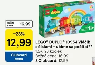 Lego - DUPLO 10954 Vláčik s číslami - učíme sa počítať