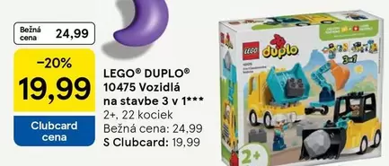 Lego - 10475 Vozidlá na stavbe 3 v 1