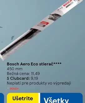 Bosch - Aero Eco stierač