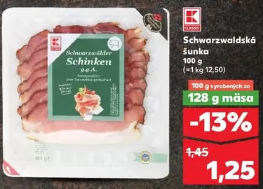 Schwarzwaldská šunka