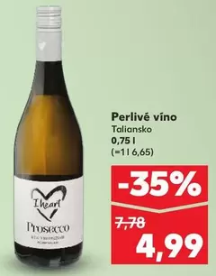 Prosecco - Perlivé víno