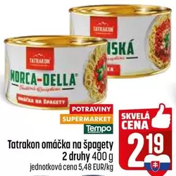 omáčka na špagety