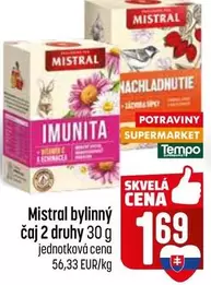 bylinný čaj 2 druhy 30 g