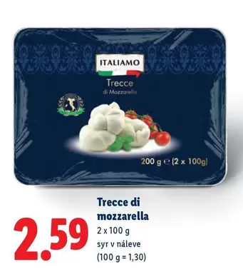 Trecce di mozzarella