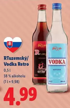 RTuzemský/ Vodka Retro
