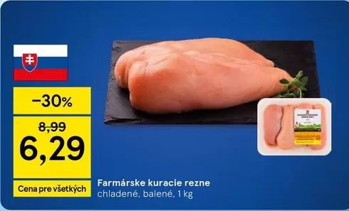 Farmárske kuracie rezne